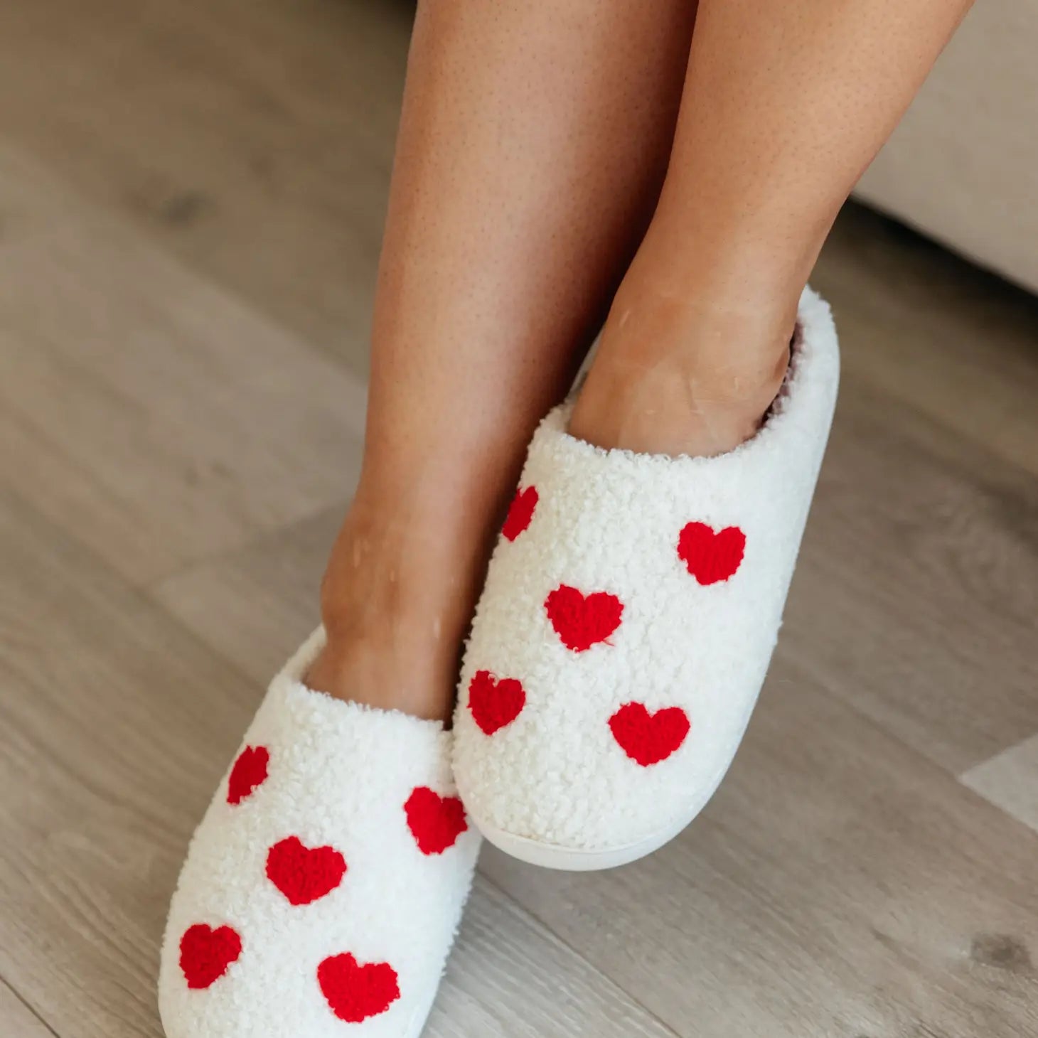 Heart Cozy Slippers