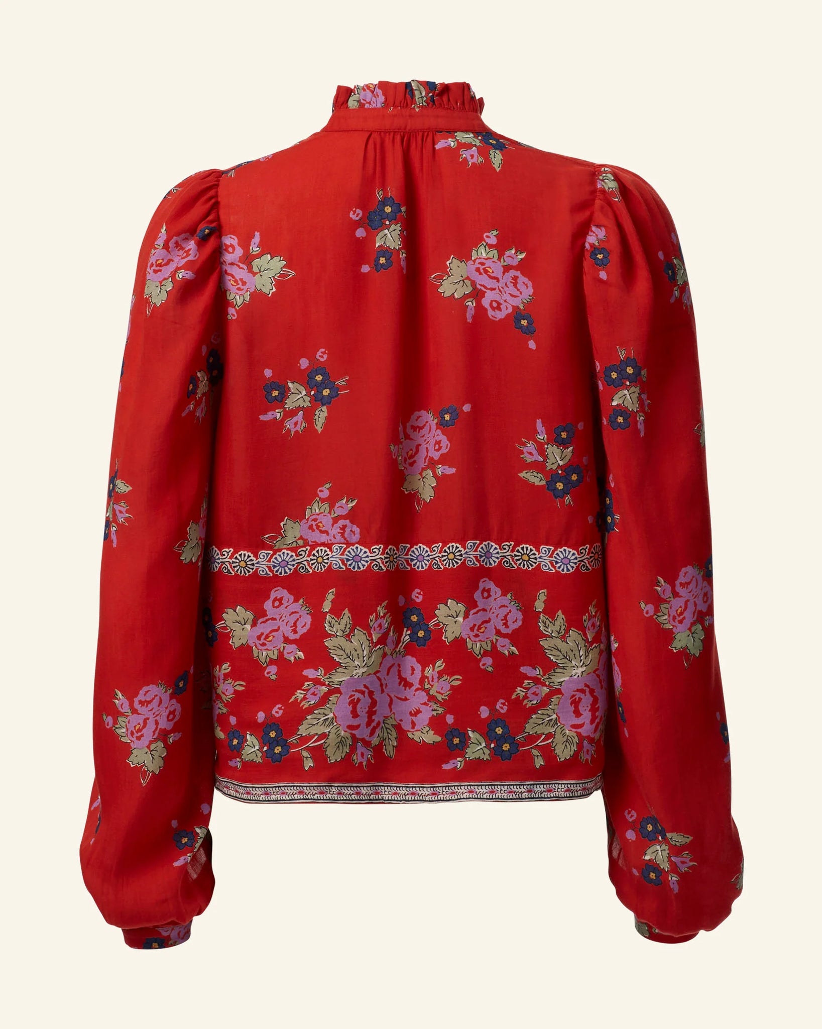 Winnie Carmine Bouquet Shirt