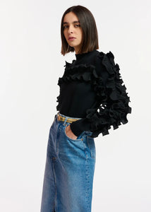 Ercole Pullover with Frills