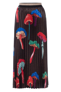 Super Shroom Pleated Skirt