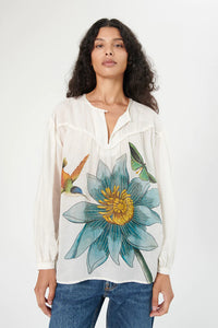 Bamboo Embroidered Blouse