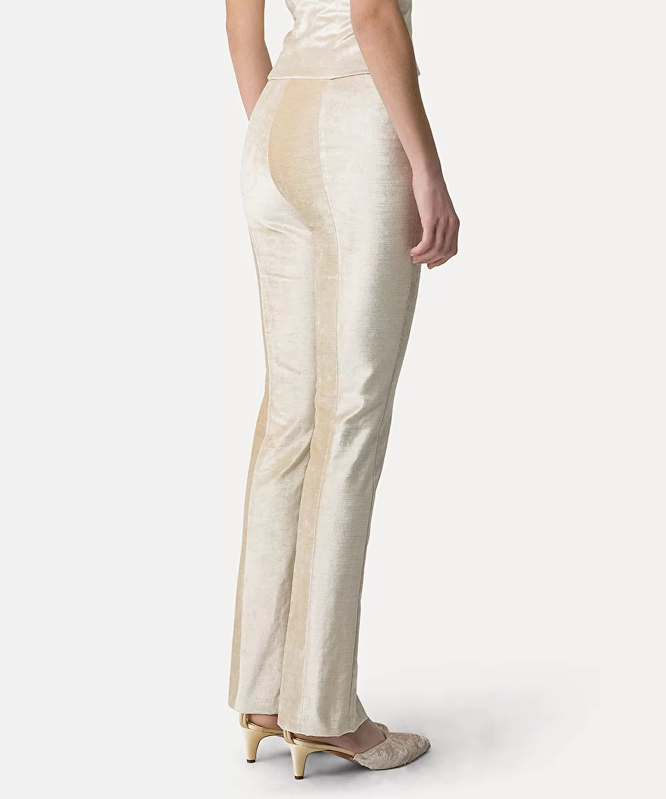 Crushed Velvet Pants - Pyramid Collection Fashions That Express Fantasy And  Romantic Spirit