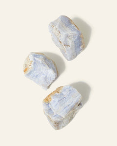 Raw Blue Lace Agate Healing Crystal
