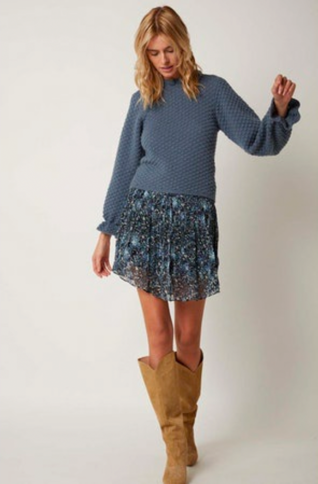 Long Sleeved Round Neck Sweater