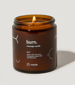 Burn No. 1 Massage Candle- 2oz
