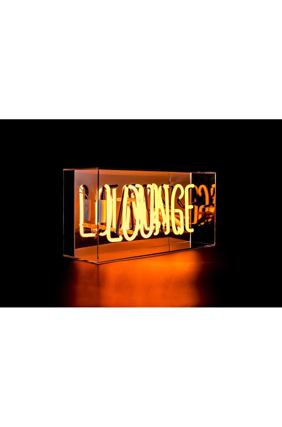 ‘LOUNGE’ Acrylic Neon Light